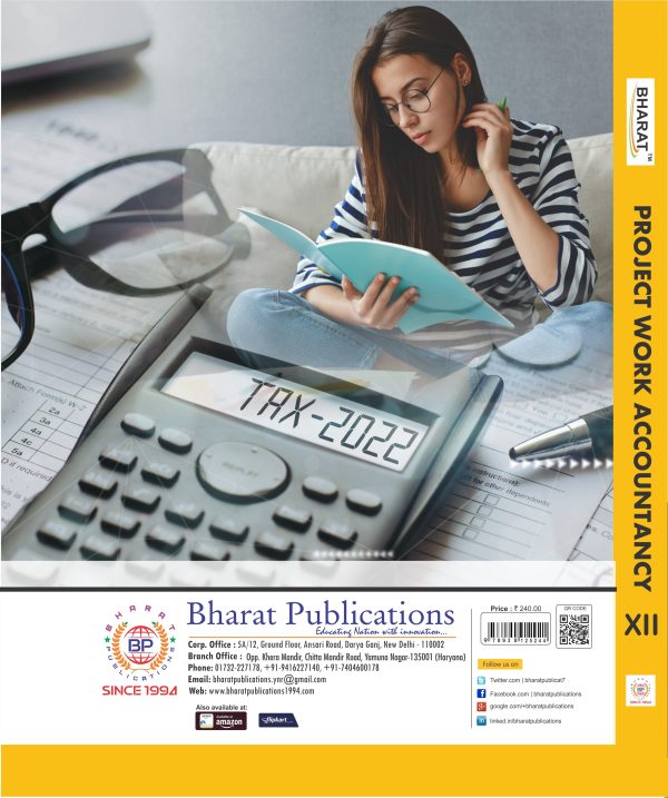 BHARAT- ACCOUNTANCY PROJECT WORK (CBSE) (With Online Visual Assistance)